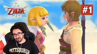 SOARING Through The Skies! The Legend of Zelda: Skyward Sword [HD] - Blind Live Playthrough - Part 1