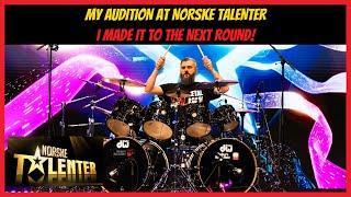 NORSKE TALENTER AUDITION 2024 (Norway's Got Talent) - MAURICIO EXTREME DRUMS PERFORMANCE