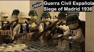 Lego Spanish Civil War - Siege of Madrid 1936