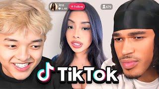 Max & Jason RIZZ Girls On TikTok Live..