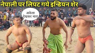 अकेला देखकर पीट दिया नेपाली को Javed gani fakeer baba deva thapa new kushti 2025..