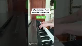 Watch Me Go From 160bpm - 200bpm… #turkishmarch #piano #music #mozart