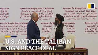 US, Taliban sign historic peace deal to end war in Afghanistan and withdraw US troops