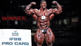 NECKZILLA WINS PRO CARD - NEW THREAT TO MR.OLYMPIA CHAMPION - Rubiel Mosquera