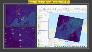 Ship detection from SAR image in ArcGIS Pro