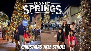 Disney Springs Christmas Tree Stroll 2024