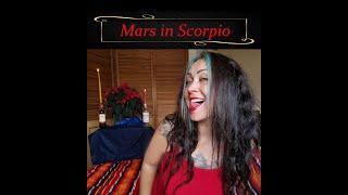 Mars in Scorpio -One look and you're mine