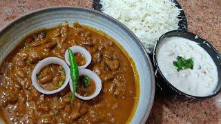 Rajma chawal recipe | dhaba style Punjabi Rajma Zeera Rice & Vegetable Raita/masala rajma recipe