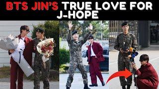 BTS Jin’s true love for j-hope | LIVE  BTS Jhope Military Discharge Full Video 