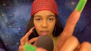 ASMR- FAST AND AGGRESSIVE Layered Hand Movements + Unexpected triggers  (MOUTH SOUNDS)