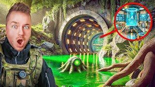 EXPLORING Secret POND MONSTER TUNNEL'S and SPY BASE! (JAKE STILL MISSING)