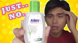 JERAWAT? ELAKKAN TONER NI | AIKEN TEA TREE TONER