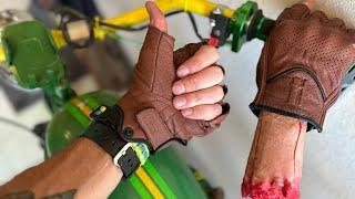 Leather Riding Gloves Amazon Review Harssidanzar 5 Stars