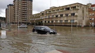 Miranda de Ebro sufre la peor inundación de los últimos 30 años