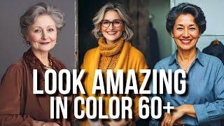 15 NEW Color Combos that FLATTER Every Woman 60+