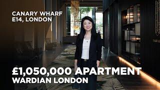 Inside a £1,050,000 luxury apartment in Wardian London | Full property tour