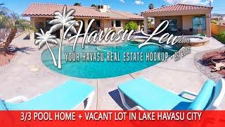 Lake Havasu Pool Home Includes Vacant Lot 2960 Poseidon Pl MLS 1029837