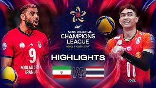 Foolad Sirjan  vs. Korat  - AVC Champions League 2025 | Highlights - Pool Play