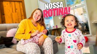 NOSSA NOVA ROTINA COM  A AYLA E A ISABELA️