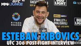 Esteban Ribovics Didn't Realize Fight of the Year Contender While it Was Happening | UFC 306