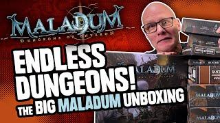 Endless Dungeons - The Big Maladum Unboxing!