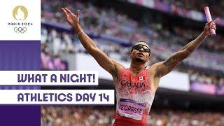 WHAT A NIGHT! | Athletics Day 14 | #Paris2024 Highlights