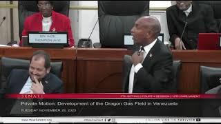 Senator Anil Roberts | Private Motion: Dragon Gas Deal - November 28, 2023