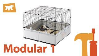 MODULAR 1: Expandable Habitat for Small Animals. Assembly Tutorial