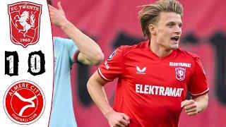 FC Twente - Almere City 1-0 Samenvatting | Eredivisie - 2024/2025