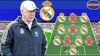 King Ancelotti Dream Lineup For Next Season  Real Madrid Transfer News Next Season 