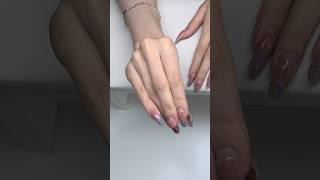 Nail transformation transition  #nails