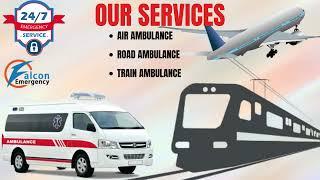 Falcon Emergency Train Ambulance Services in Bangalore and Kolkata for Urgent Patient Transportation