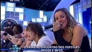 Rouge e Br'Oz - Um Anjo Veio Me Falar (Live Domingo Legal 2003)