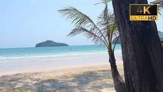 Magical Beach In Thailand's West Peninsula Gulf of Thailand  4K Ao Manao Beach Prachuap Khiri Khan