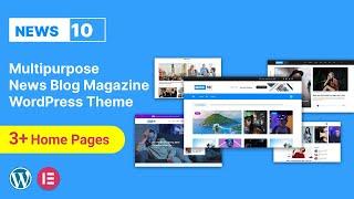 NEWS10-News, Blog & Magazine WordPress Theme