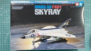 Tamiya Douglas F4D-1 Skyray 1/72 Scale Model Aircraft