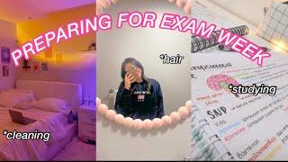 preparing my life for exam week... | vlogmas day 11 | victoria cabral