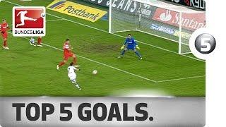 Top 5 Goals from Matchday 19 - Vote for your Goal of the Week