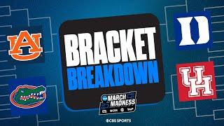 FULL BRACKET BREAKDOWN of each region in the NCAA Tournament | 2025 March Madness