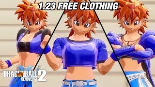 VERSION 1.23 ALL NEW FREE CLOTHING IN XENOVERSE 2 - DLC 18