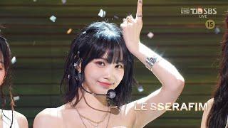 [4K 60FPS] LE SSERAFIM(르세라핌) - 'UNFORGIVEN (feat. Nile Rodgers)' @ 인기가요 Inkigayo 230507 [COMEBACK]