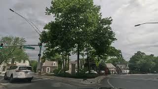 Driving in Bethesda , Maryland, USA