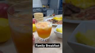 Family Breakfast | 3 Part Breakfast Series This Week #breakfastideas #familybreakfast #brunch