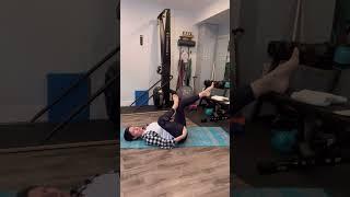 боль в седалищном нерве  1 упражнение  sciatic nerve pain  1 exercise 