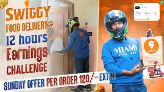 "Swiggy Delivery Partner Earnings for 12 Hours in Hyderabad: A Reality Check"#swiggy