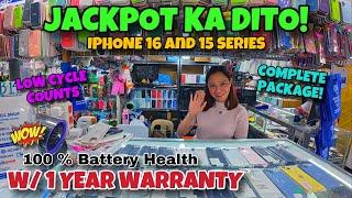 IPHONE 16 AND 15 SERIES SLIGHLTY USED | WITH ONE YEAR WARRANTY AND GOOD BATTERY HEALTH