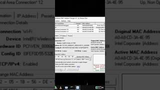 Spoof MAC Address instantly! #macaddress