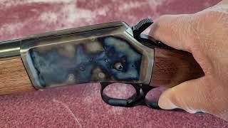 Turnbull color case hardened Browning BL-22, Grade I .22 lever-action rifle.