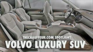 Volvo XC90 Excellence Lounge SUV Luxury Seating Layouts and Lighting