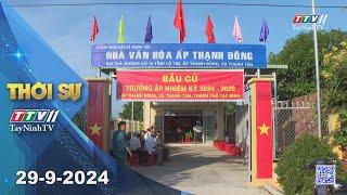 Thời sự Tây Ninh 29-9-2024 | Tin tức hôm nay | TayNinhTV